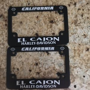 Motorcycle plate frame Harley
